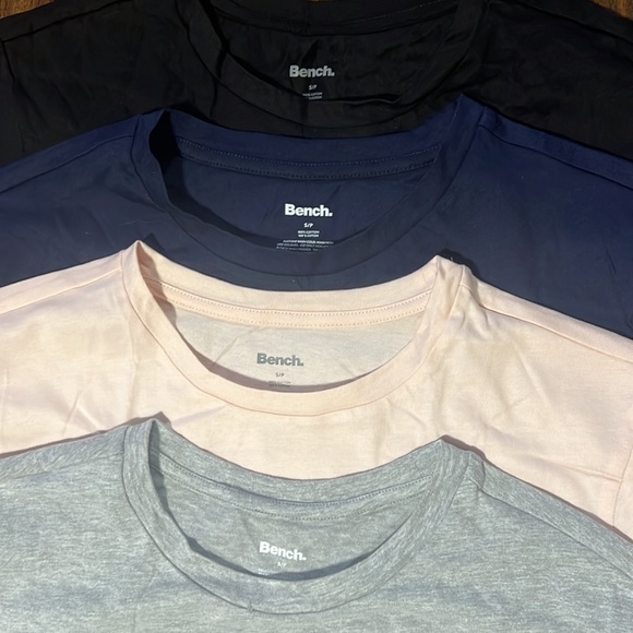 Bench Women’s Crew Neck T-Shirt, 4-pack - Picture 5 of 5